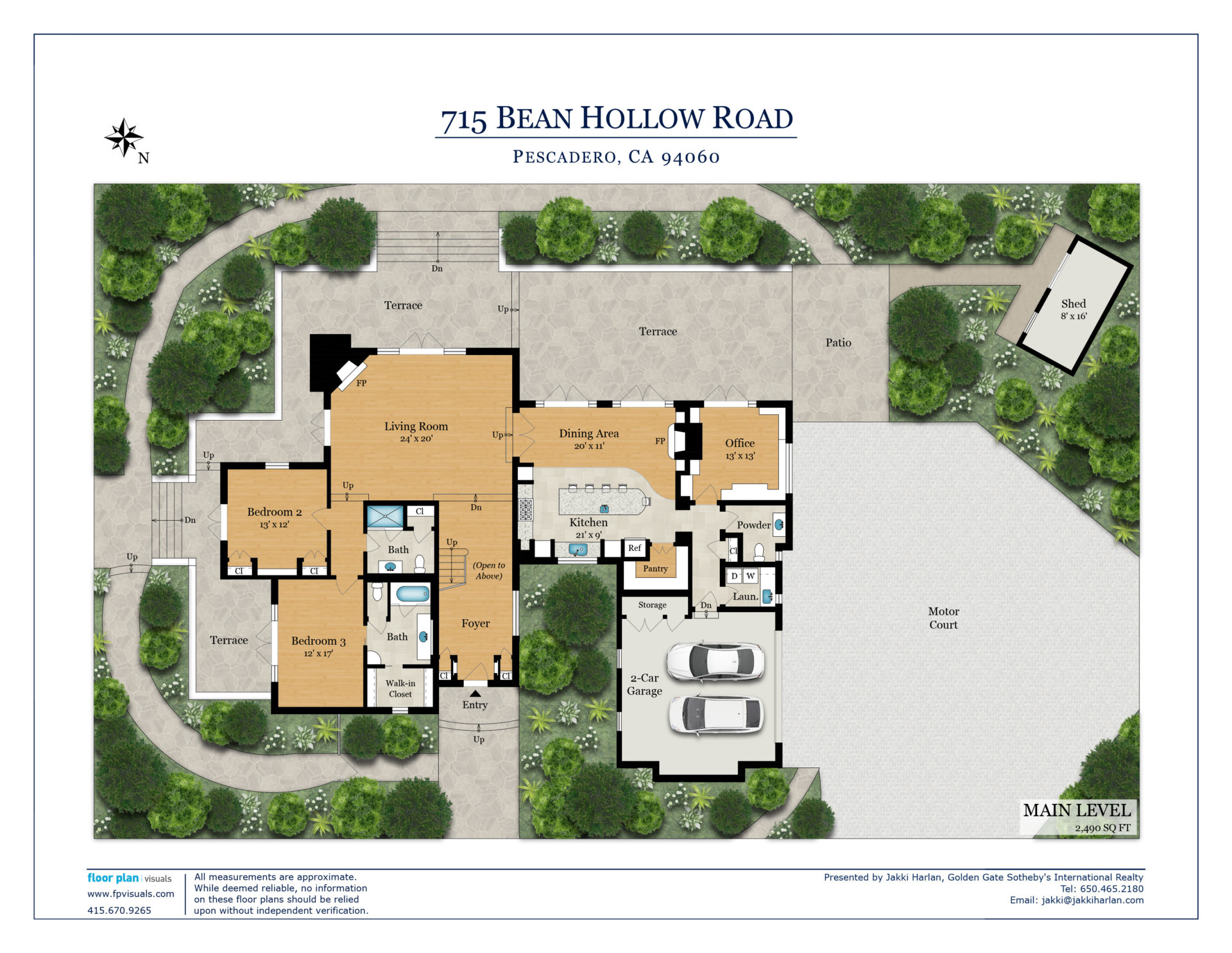715 Bean Hollow Road Floor Plan to Jakki